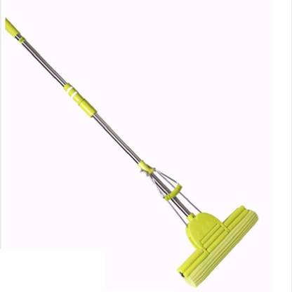 Buy From Best Easy to Clean mop Stainless Steel Telescopic Handle Absorbent Sponge Mop Home Floor Cleaning Tool (Sponge Roller Mop Big) Sponge Mop