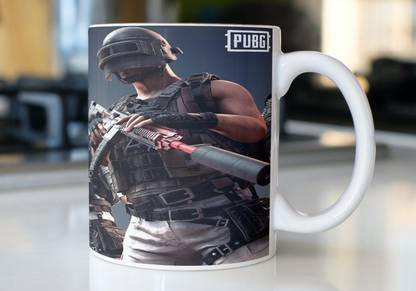 Vrantikar PUBG MUG COFFEE MUG PUBG GAME COFFEE MUG PUBG PRINTED Ceramic Coffee Mug