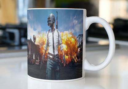 Vrantikar PUBG MUG COFFEE MUG PUBG GAME MUG COFFEE MUG COFFEE PRINTED Ceramic Coffee Mug