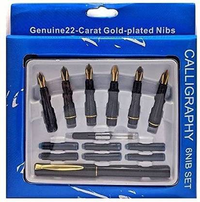 IKIS Calligraphy Pen Set with 6 Nibs Calligraphy