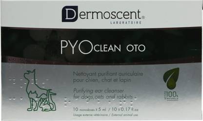 Dermoscent Pyoclean OTO Purifying Ear Cleanser 5ml for Dogs Cats and Rabbits 5 ml Pet Ear Cleanser