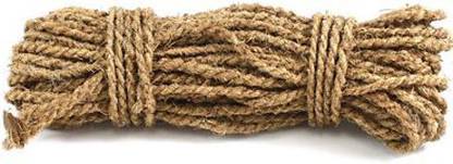 Dks stores Coconut Coir Rope for Agriculture/Craft/Multi Purpose (set of 4 Ropes) 144 inch Post Rope