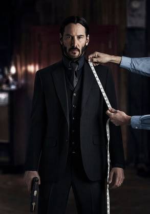 John Wick Keanu Reeves John Wick Chapter 2 Movie Matte Finish Poster Paper Print