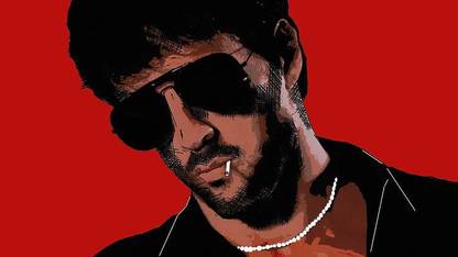 Men Glasses Cobra Movie Sylvester Stallone Matte Finish Poster Paper Print