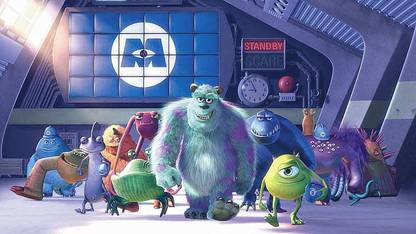 Monsters Inc Hd Movie Matte Finish Poster Paper Print