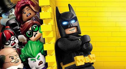 Animation The Lego Batman Movie 2017 Matte Finish Poster B-1333 Paper Print