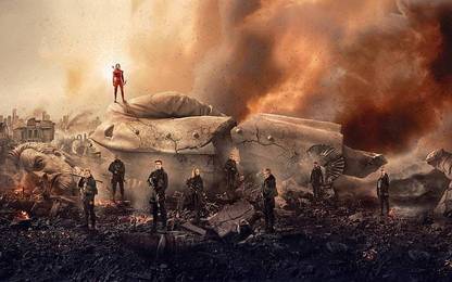 Hunger Games Jennifer Lawrence Movie Matte Finish Poster Paper Print