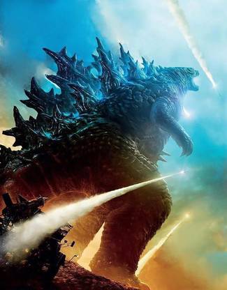 Godzilla Godzilla King Of The Monsters Kaiju Creature Hd Movie Matte Finish Poster Paper Print