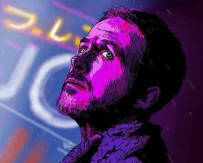 Blade Runner 2049 Officer K Blade Runner 2049 Movie Matte Finish Poster Paper Print