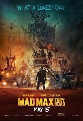 Mad Max Fury Road Car Mad Max Movie Matte Finish Poster Paper Print