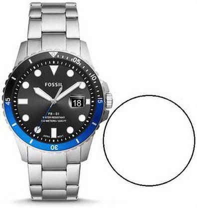 Spnrs Front and Back Screen Guard for CA:- FB-01 Three-Hand Date Stainless Steel Watch