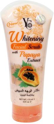 YC Whitening Facial Scrub with Papaya Extract (488) 175 ml Scrub