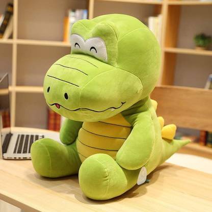 AV Shop Crocodile Soft Toys Cartoon Characters Plush Toys Best Soft Toy Big Size  - 35 cm