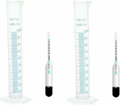 Nicolette Double Tested Lactometer for Milk Testing Hydrometer