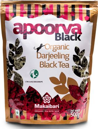 Makaibari Apoorva Black Pouch (500g) Unflavoured Black Tea Pouch