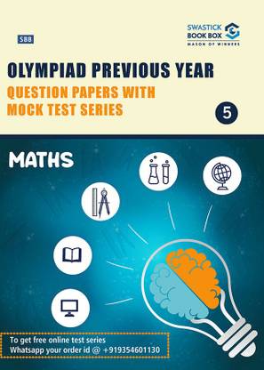 Maths Olympiad Previous Year Question Papers With Mock Test Series - Class 5