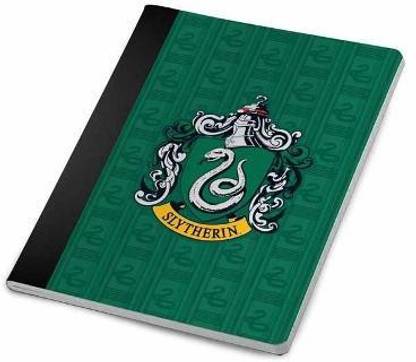 Harry Potter: Slytherin Notebook and Page Clip Set