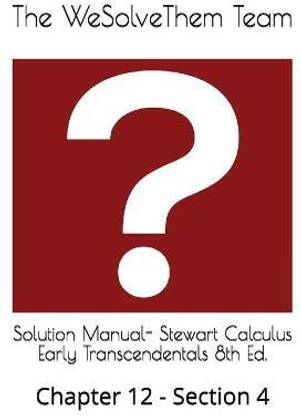 Solution Manual- Stewart Calculus Early Transcendentals 8th Ed.