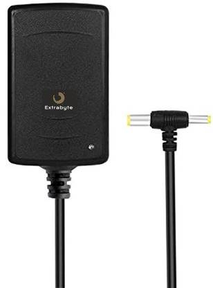 Extrabyte 9 Volt 1A Dual Pin Power Adapter, Input- 90V to 270V AC, Output- 9V 1A DC max Worldwide Adaptor 9 W Adapter