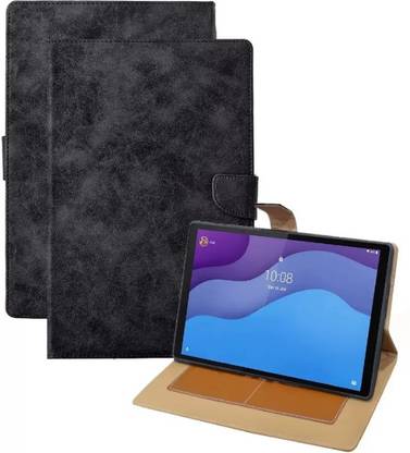 ELEF Flip Cover for Lenovo Tab 4 10 (TB-X304F, TB-X304x) Premium Leather Proffesional Look Kickstand Media Stand