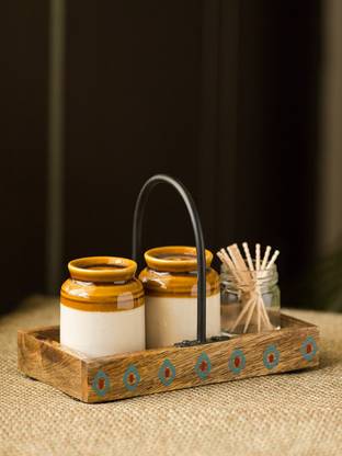 THE DISCOUNT STORE Salt & Pepper Set Ceramic