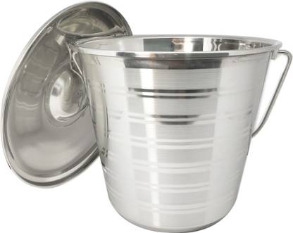 bartan hub Steel Grocery Container  - 15 L