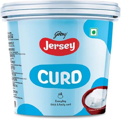 Godrej Jersey Thick and Tasty Plain Curd  (1 kg) at Rs. 33
