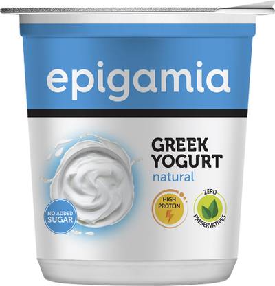 EPIGAMIA Natural Greek Plain Yogurt