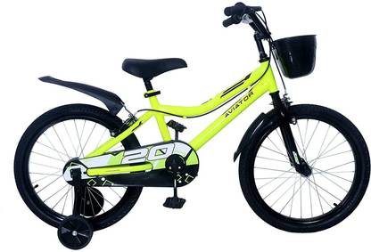 CAYA Aviator 20" Floro Green, Tubular Wheels Kids Bikes 20 T (inch) BMX Cycle