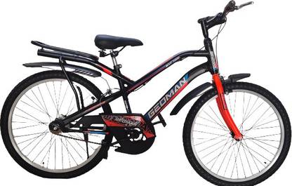Geoman Ranger Bicycle Hybrid Bike Carrier Chain Cover Road Cycle 24 T (inch) Hybrid Cycle/City Bike