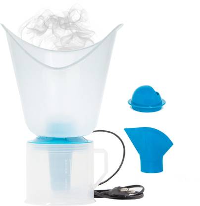 Dr. Odin 3 In 1 Steam Vaporizer With Dual Layer Protection For Heat & Shock Facial Steamer|Nose Steamer|Cold|Cough|Spa|Sinus|Asthama|Nozzle Inhaler Steam Vaporizer Machine OD-03DL (Blue) Professional Facial Steamer