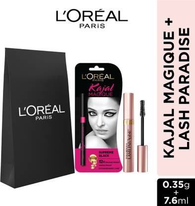 L'Oréal Paris Eye Kit : Kajal Magique & Lash Paradise Mascara
