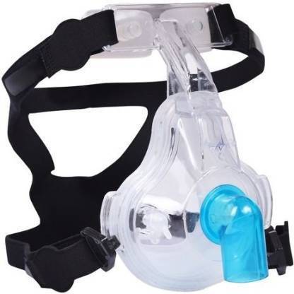 3S Full-Face Mask for Single Patient Use Meant for use with Single Limb BiPAP/CPAP machines only Non-Vented Mask with Head Gear ( Small Size, Pack of 1)
