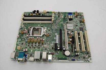 iTS HP Compaq 8200 Elite CMT Convertible Minitower Motherboard 611835-001 611796-002 (Pulled) LGA 1155Socket Mini-ATX Intel H67 Chipset DDR3 Motherboard for Desktop