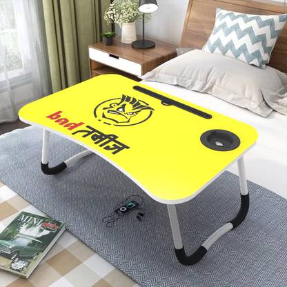 ComfyBean Bad Tamiz - Yellow Wood Portable Laptop Table