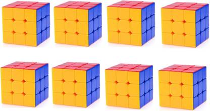 Indirang 3*3 Rubic Cube Pack of 8
