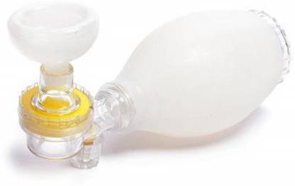 3S Paediatric Infant Ambu Bag Reusable Silicon Autoclavable for Emergency Hospital Use Resuscitator Respiratory Exerciser Respiratory Exerciser