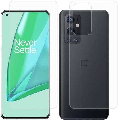 CASE CREATION Screen Guard for OnePlus 9 Pro 6.7-Inch Full Edge to Coverage Front and Back Panel Protect