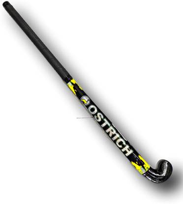 Ostrich YELLOW Practice Field 36'' Wooden Hockey Stick Just For Practice Purpose Not For Professional Use Hockey Stick - 91.44 cm