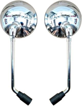 Bullkartzone Manual Dual Mirror For Royal Enfield Thunderbird 350, Classic 350, Classic 500