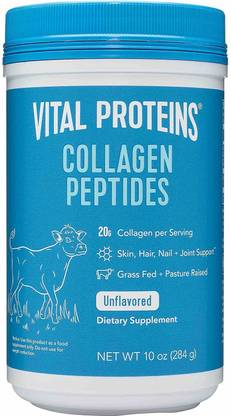 Vital Proteins Collagen Peptides Unflavored Powder 10 oz 284 g