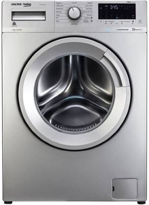 Voltas Beko by A Tata Product 6 kg withWi-Fi Enabled Fully Automatic Front Load Washing Machine with In-built Heater Silver