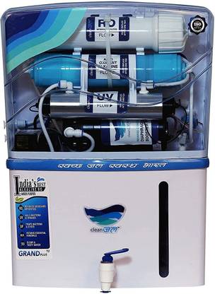 Clean jal Copper Water Purifier 12 L RO + UV + UF Water Purifier