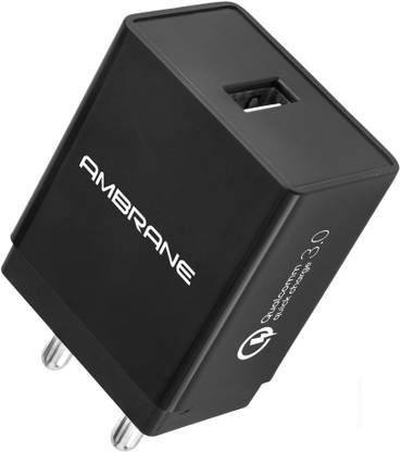 Ambrane 18 W Quick Charge 3 A Wall Charger for Mobile
