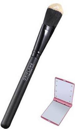 Oriflame Sweden PROFESSIONAL FOUNDATION BRUSH WITH SMART POCKET MIRROR