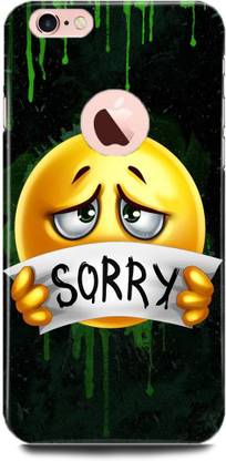 FASKY Back Cover for APPLE iPhone 6 Plus, SORRY EMOJI BACK COVER