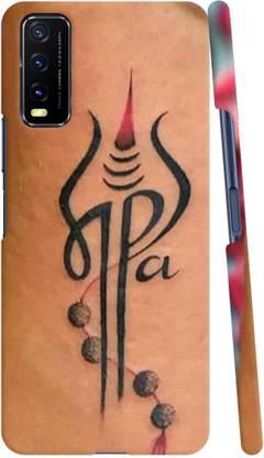 V'ART CREATIONS Back Cover for Vivo Y12s 2021