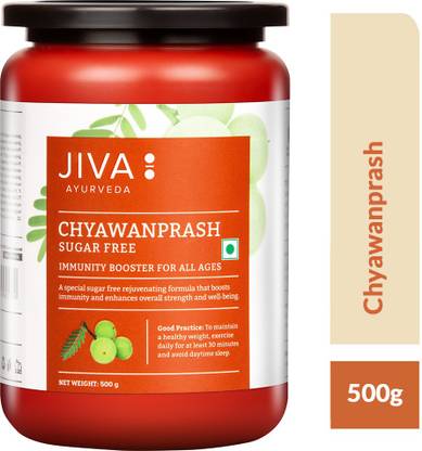 JIVA Sugar Free Chyawanprash - 100% Sugar-Free Immunity Booster - 500 g - Pack of 1