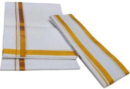 कॉटन टेक्सटाइल्स Dhoti with chaliya पुरुषों के लिए धोती