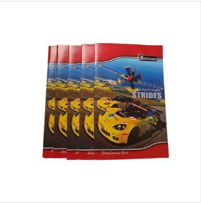 UJAANS Ujaan Stapled 34×21cm unruled good quality long exercise book Regular Notebook Unruled 108 Pages